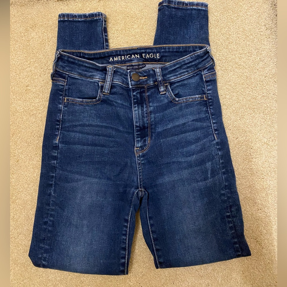 American Eagle next level stretch skinny jeans